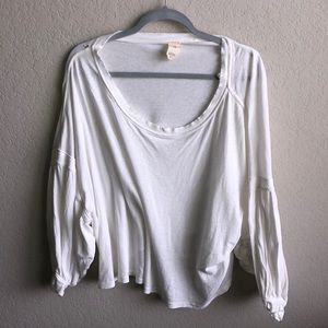 We the Free White Long Sleeve